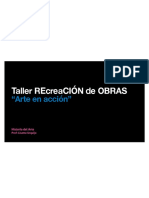 Taller Recreación de Obras: "Arte en Acción"