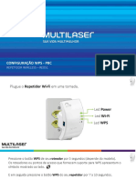 Configuração Wps - PBC: Repetidor Wireless - Re051