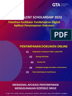 Digital Talent Scholarship 2023: Pelatihan Fasilitator Pembelajaran Digital Aplikasi Penyimpanan Dokumen