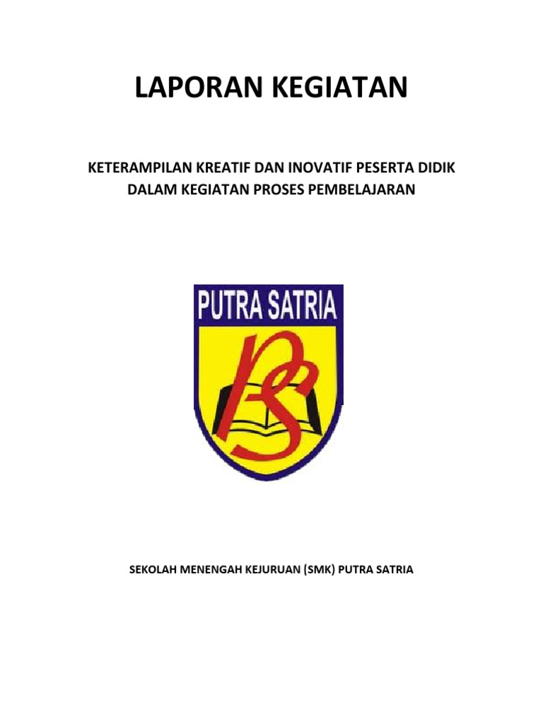 Keterampilan Kreatif Siswa Masa Depan