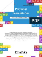 Proyectos Comunitarios - Tercer Etapa