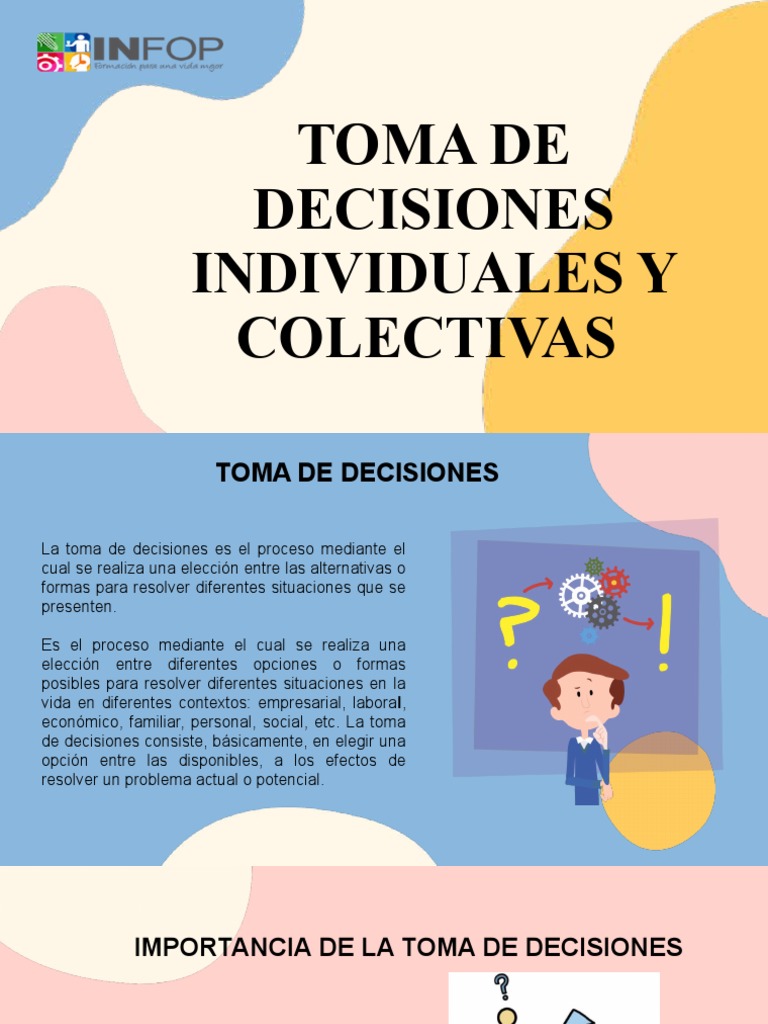 Toma de Decisiones Individuales Y Colectivas | Descargar gratis PDF ...
