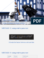 Odoo Security.: Recap of Common Developer Mistakes