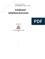 Komunikasi Kewirausahaan: Muhammad Ikhsan, S.Sos., I., M. A