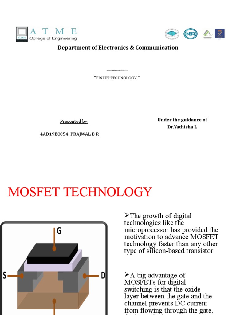 FINFET | PDF | Field Effect Transistor | Mosfet