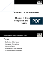 Chapter 1 Overview of Computers and Logic