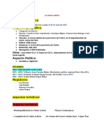 Aspecto Histórico - Aspecto Geográfico: Regidores