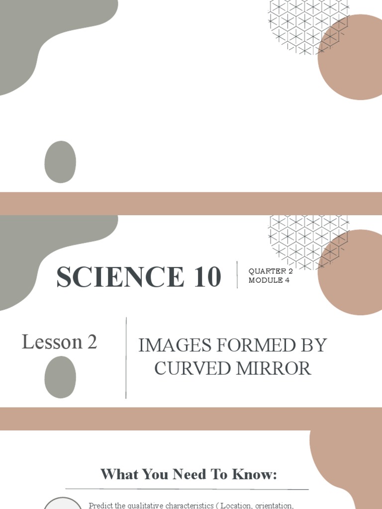 Reporting in Science About Curved Mirrors | PDF | Mirror | Electrodynamics