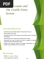 The Accounts and The Double-Entry System