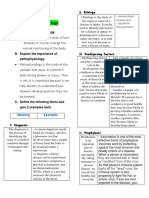 Anaphy 2: Pathophysiology