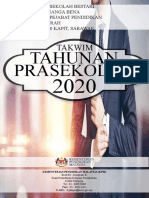 Tahunan Prasekolah: Takwim