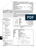 REM.D.RA... : Type Electronic Regulators Double Solenoid Proportional Control Valves