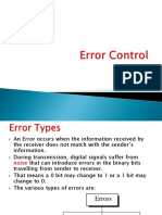 Error Detection Correction S