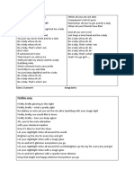 Lady Bug Song Lyrics and Fireflies Song for Class 2 Concert