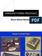 Manufacturing Processes: Sheet Metal Working