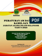 Peraturan Am Dan Khas Kamil San: Jabatan Agama Islam Selangor TAHUN 2023