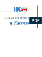 MBK Booster 90-93 Manuale del proprietario