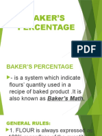 Baker'S Percentage