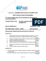 Eci B303-Subject Method Chemistry