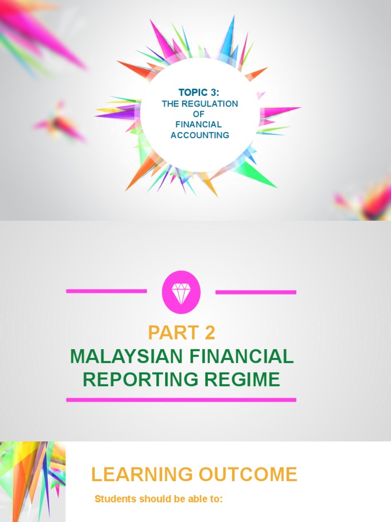 Topic 3 - Part 2 - Regulatory Approach of An Accounting Theory | PDF ...