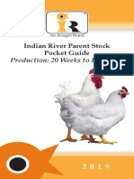 Indian River Parent Stock Pocket Guide: Production: 20 Weeks To Depletion