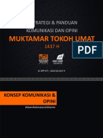 3-Strategi & Panduan Komunikasi Dan Opini: Muktamar Tokoh Umat