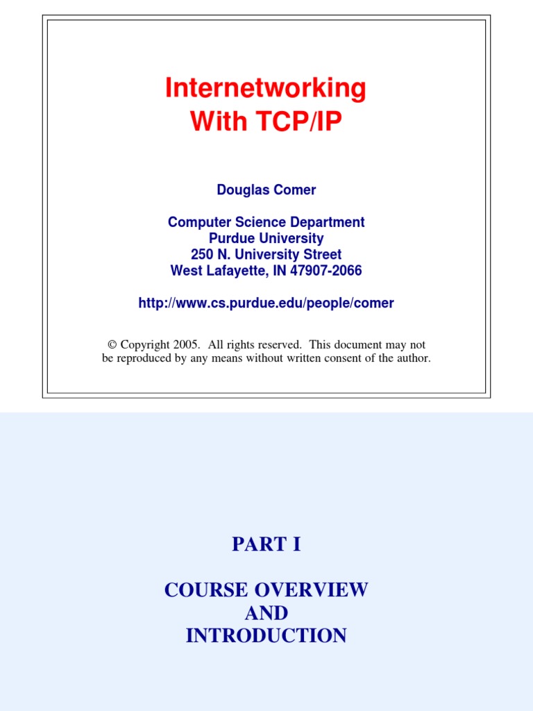 Internet Working With TCP - IP | PDF