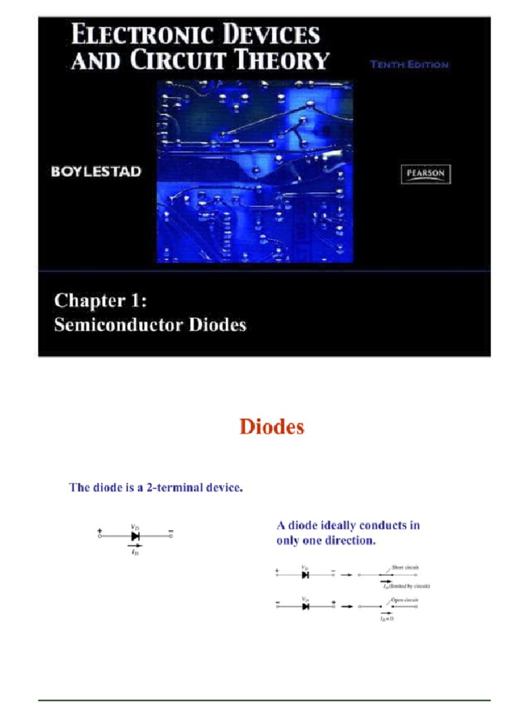 Electronics Devices and Circuit Theory Chapter 1 PDF