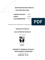 Human Motion Detection - Report