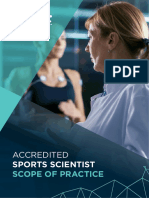 Accredited: Sports Scientist