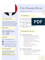 Fitri Kania Dewi: Administrasi