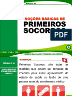 Noções Básicas De: Primeiros Socorros