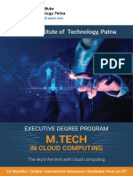 Mtech Cloud Computing Brochure