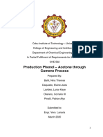 Production of Phenol