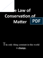 Week 3 Jole Law of Conservation of Matter