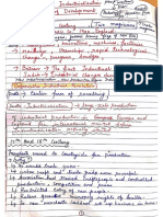 Notes Age of Industrialisation