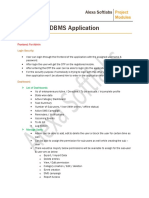 DBMS Application