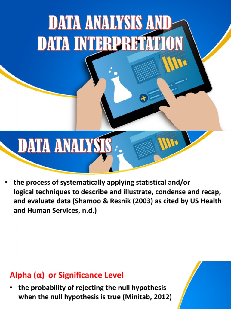 Data Analysis and Interpretation | PDF