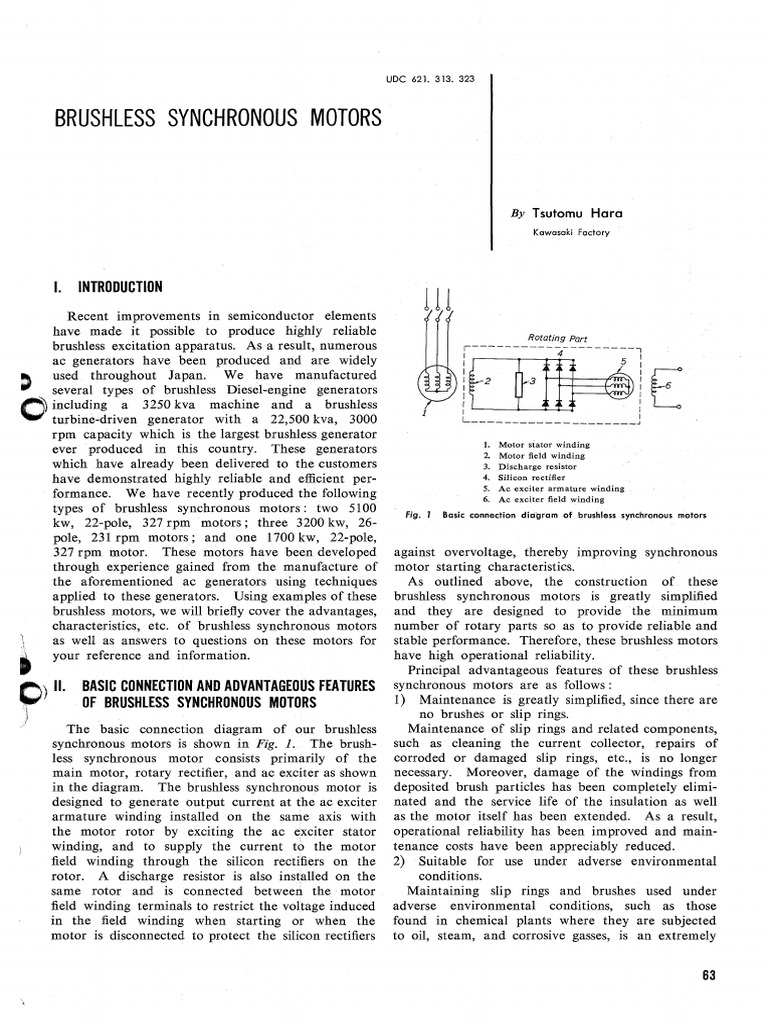 Brushless Sync Motor Pdf