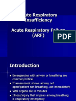 Acute Respiratory Insufficiency