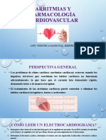 Arritmias Y Farmacología Cardiovascular: Len. Verónica Sandoval Jiménez