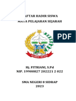 Daftar Hadir Siswa