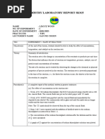 Cellular Respiration Lab Report SB025 | PDF | Science & Mathematics