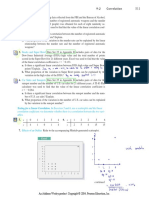 9.2 Linear Regression and Correlation