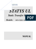 Statys Ul: Static Transfer Switch
