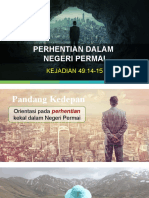 Perhentian Dalam Negeri Permai: KEJADIAN 49:14-15