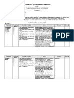 Proiectare Mate Cls I Sem I