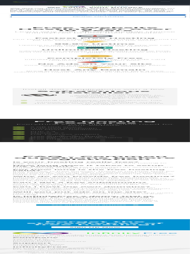 Free Web Hosting With Php And Mysql Infinityfree Download Free Pdf