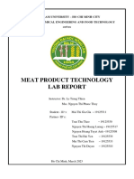 Meat Product Technology Lab Report
