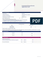 Customized Cheque Service Application